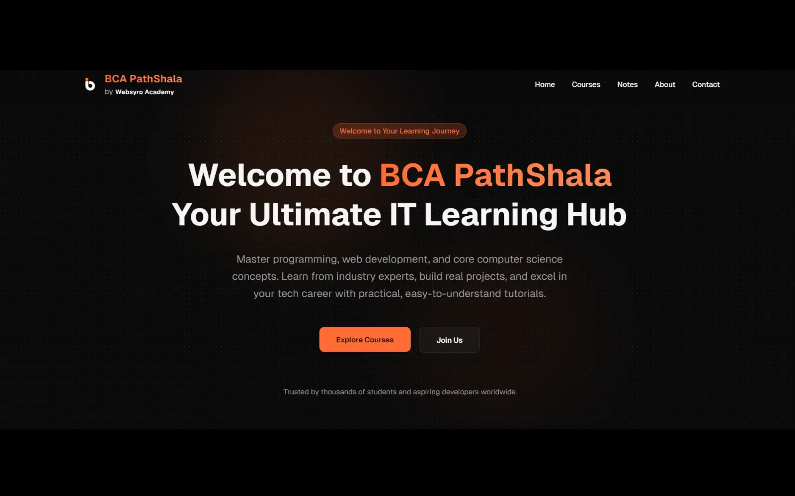 BCA PathShala